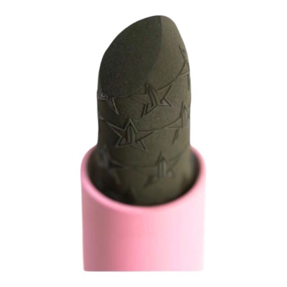JEFFREE STAR COSMETICS NIB VELVET TRAP Lipstick SO JADED Muted Deep Jade Green - Picture 15 of 16